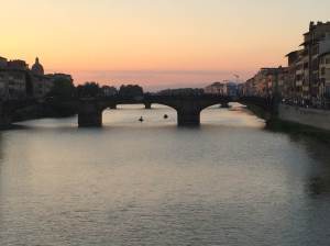Sunset on the Arno 10 4