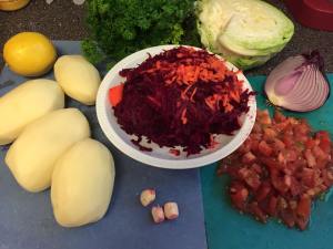borscht fixings
